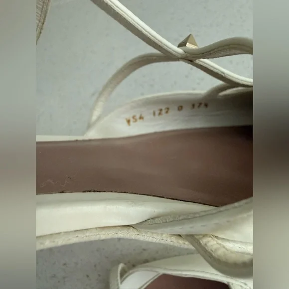 VALENTINO GARAVANI Rockstud Wispy 20 Leather Mules Size EU 37.5 US 7.5 - Picture 5 of 9